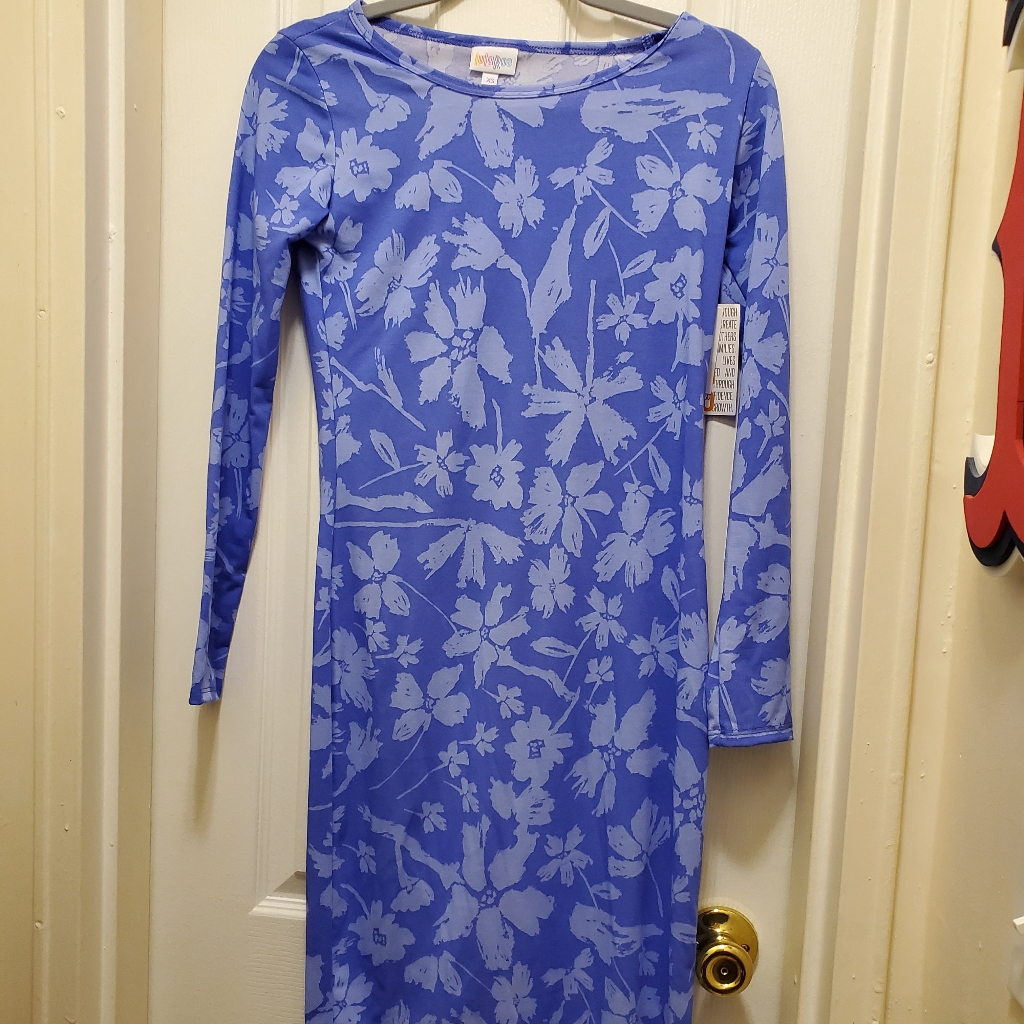 Xs Purple Lularoe Debbie Dress
